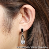 ピアス サージカルステンレス ブラックエナメルフィールド | ピアス専門店HOMESLICEPRODUCTIONS | 詳細画像3 