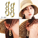 ピアス サージカルステンレス チェーンリンクダングル | ピアス専門店HOMESLICEPRODUCTIONS | 詳細画像4 