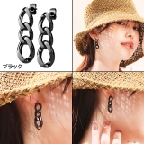 ピアス サージカルステンレス チェーンリンクダングル | ピアス専門店HOMESLICEPRODUCTIONS | 詳細画像6 