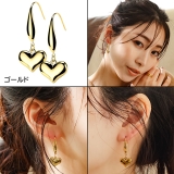 ピアス サージカルステンレス ハートダングル | ピアス専門店HOMESLICEPRODUCTIONS | 詳細画像4 