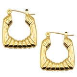 ゴールド | ピアス サージカルステンレス スクエア | ピアス専門店HOMESLICEPRODUCTIONS