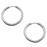 シルバー | フープピアス サージカルステンレス 細め | ピアス専門店HOMESLICEPRODUCTIONS