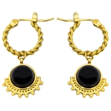 ブラック | ピアス サージカルステンレス ツイスト | ピアス専門店HOMESLICEPRODUCTIONS