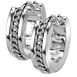 シルバー | フープピアス サージカルステンレス 18G | ピアス専門店HOMESLICEPRODUCTIONS