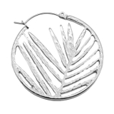 フープピアス バンブーリーフ 竹 | ピアス専門店HOMESLICEPRODUCTIONS | 詳細画像2 