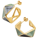 ピアス スプリング 幾何学 | ピアス専門店HOMESLICEPRODUCTIONS | 詳細画像1 