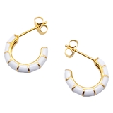 ホワイト | ピアス カラー C型 | ピアス専門店HOMESLICEPRODUCTIONS