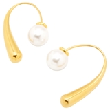 ゴールド | ピアス シンプル パールモチーフ | ピアス専門店HOMESLICEPRODUCTIONS