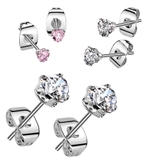 ピアス サージカルステンレス ハートジュエル | ピアス専門店HOMESLICEPRODUCTIONS | 詳細画像1 