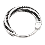 ピアス サージカルステンレス ダブルツイスト | ピアス専門店HOMESLICEPRODUCTIONS | 詳細画像3 