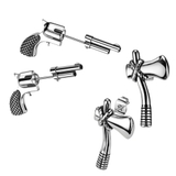 ピアス サージカルステンレス ピストル | ピアス専門店HOMESLICEPRODUCTIONS | 詳細画像1 