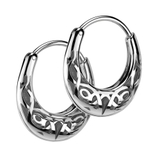 シルバー | フープピアス サージカルステンレス 16G | ピアス専門店HOMESLICEPRODUCTIONS