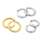 フープピアス サージカルステンレス ハンマー | ピアス専門店HOMESLICEPRODUCTIONS | 詳細画像8 