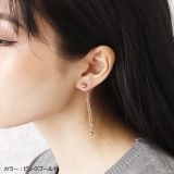 ピアス ダブルチェーン ボールピアス | ピアス専門店HOMESLICEPRODUCTIONS | 詳細画像10 