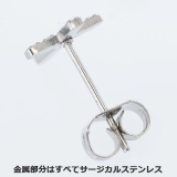 ピアス サージカルステンレス ジュエルクロス | ピアス専門店HOMESLICEPRODUCTIONS | 詳細画像4 