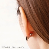 ピアス サージカルステンレス ブラックスクエアプレート | ピアス専門店HOMESLICEPRODUCTIONS | 詳細画像10 