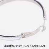 ピアス サージカルステンレス オーバルフープ | ピアス専門店HOMESLICEPRODUCTIONS | 詳細画像4