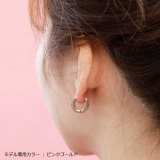 8ジュエル CZ ステンレスフープピアス | ピアス専門店HOMESLICEPRODUCTIONS | 詳細画像10