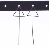 ラウンド＆トライアングル ロングスティック ステンレスピアス （1ペア） | ピアス専門店HOMESLICEPRODUCTIONS | 詳細画像6 