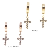 ジュエルクロス ステンレスフープピアス （1ペア） | ピアス専門店HOMESLICEPRODUCTIONS | 詳細画像3 