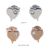 メルティハート ステンレスピアス （1ペア） | ピアス専門店HOMESLICEPRODUCTIONS | 詳細画像3 