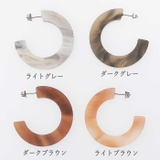 ピアス サージカルステンレス アクリルフープ | ピアス専門店HOMESLICEPRODUCTIONS | 詳細画像2