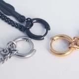 ピアス サージカルステンレス トライバルフェザー＆チェーンダングル | ピアス専門店HOMESLICEPRODUCTIONS | 詳細画像7 