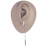 316Lサージカルステンレス クロス&スティック ピアス（1ペア） | ピアス専門店HOMESLICEPRODUCTIONS | 詳細画像9 