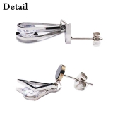 ピアス サージカルステンレス ブラックエナメルフィールド | ピアス専門店HOMESLICEPRODUCTIONS | 詳細画像10 