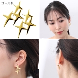 サージカルステンレス ピアス トリプルシャイニングクロス | ピアス専門店HOMESLICEPRODUCTIONS | 詳細画像4 