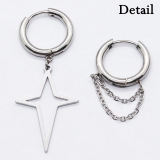 ピアス サージカルステンレス チェーンヒンジ＆スタークロス | ピアス専門店HOMESLICEPRODUCTIONS | 詳細画像4 