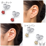 316Lサージカルステンレス ラウンドジュエルピアス 3mm | ピアス専門店HOMESLICEPRODUCTIONS | 詳細画像15