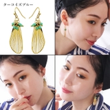 フックピアス サージカルステンレス 羽 | ピアス専門店HOMESLICEPRODUCTIONS | 詳細画像5 