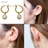 フープピアス サージカルステンレス ツイストフープ | ピアス専門店HOMESLICEPRODUCTIONS | 詳細画像7