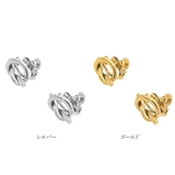 イヤリング サージカルステンレス リボン | ピアス専門店HOMESLICEPRODUCTIONS | 詳細画像2