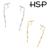 イヤリング サージカルステンレス 4連スクエアプレート | ピアス専門店HOMESLICEPRODUCTIONS | 詳細画像1