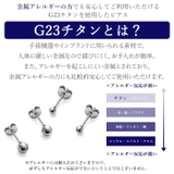 ピアス G23チタン 金属アレルギー対応 | ピアス専門店HOMESLICEPRODUCTIONS | 詳細画像4