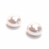 ピアスキャッチ ハーフドーム フェイクパール | ピアス専門店HOMESLICEPRODUCTIONS | 詳細画像1