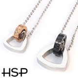 316Lサージカルステンレス リング&トライアングルネックレス ペア | ピアス専門店HOMESLICEPRODUCTIONS | 詳細画像2