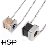 316Lサージカルステンレス スクエアモチーフチェッカーネックレス ペア | ピアス専門店HOMESLICEPRODUCTIONS | 詳細画像2