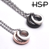 316Lサージカルステンレス 多面&メッセージリングネックレス ペア | ピアス専門店HOMESLICEPRODUCTIONS | 詳細画像2