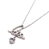 316Lサージカルステンレス Love ハートジュエル | ピアス専門店HOMESLICEPRODUCTIONS | 詳細画像1