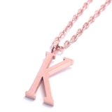 316Lサージカルステンレス アルファベットネックレス | ピアス専門店HOMESLICEPRODUCTIONS | 詳細画像29