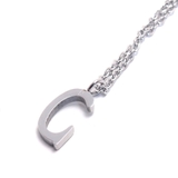 316Lサージカルステンレス アルファベットネックレス | ピアス専門店HOMESLICEPRODUCTIONS | 詳細画像9