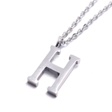 316Lサージカルステンレス アルファベットネックレス | ピアス専門店HOMESLICEPRODUCTIONS | 詳細画像14