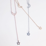 ムーン&スター ステンレス ネックレス | ピアス専門店HOMESLICEPRODUCTIONS | 詳細画像7