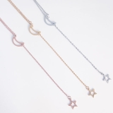 ムーン&スター ステンレス ネックレス | ピアス専門店HOMESLICEPRODUCTIONS | 詳細画像8