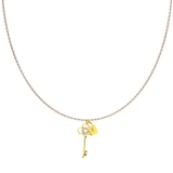 ゴールド | ネックレス サージカルステンレス ロック＆キー | ピアス専門店HOMESLICEPRODUCTIONS