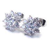 316Lステンレスポスト CZトップピアス 1ペア レディース メンズ | ピアス専門店HOMESLICEPRODUCTIONS | 詳細画像9 