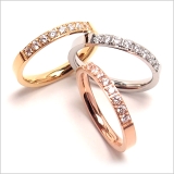 316Lサージカルステンレス CZ ジュエルラインリング | ピアス専門店HOMESLICEPRODUCTIONS | 詳細画像8